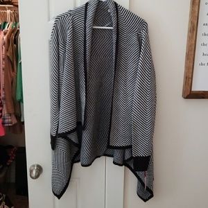 Black and White Cardigan