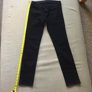 J Brand ankle zip size 26 Black