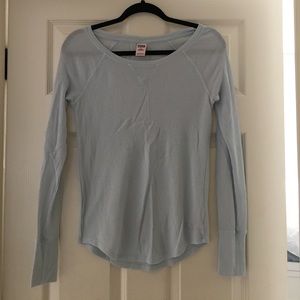 Knit long sleeve PINK t-shirt