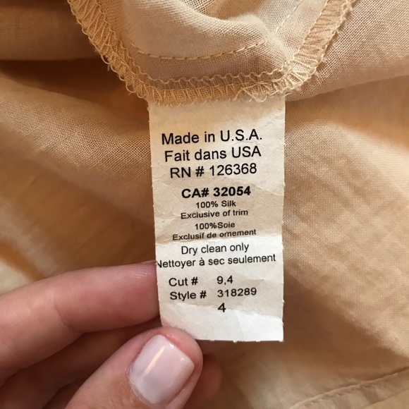 Anthropologie Left of Center silk dress - Picture 8 of 8