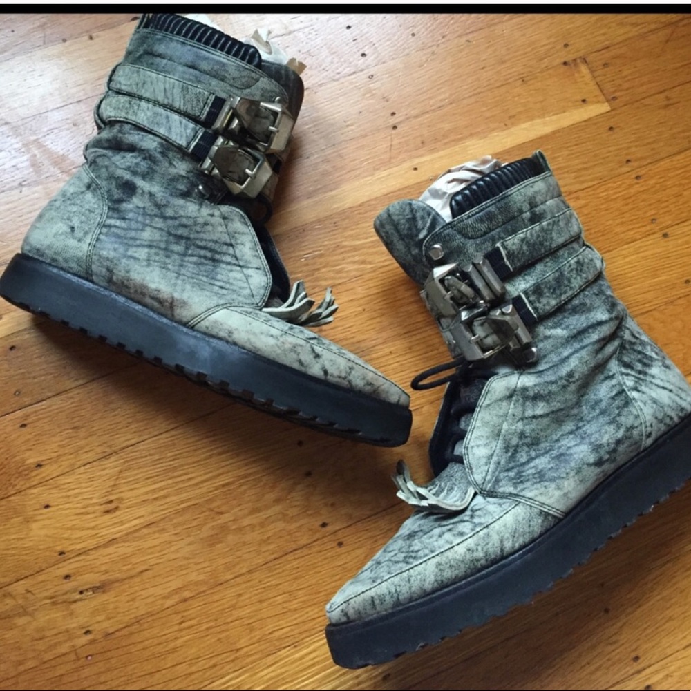 Runway Alexander wang Frankie creeper boots