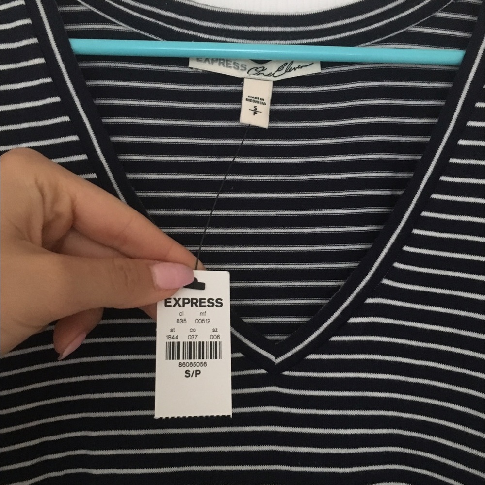 Navy Stripped T shirt