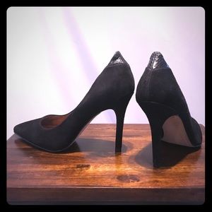 Sam Edelman Black Suede Shoes-GREAT Condition!