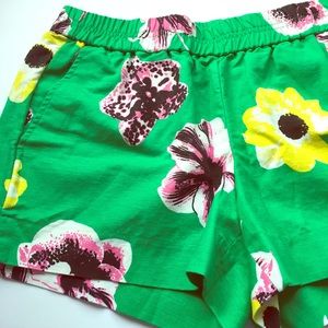J. Crew punk floral Boardwalk shorts