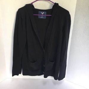 Women's American Eagle Cardigan with Hood Size XL