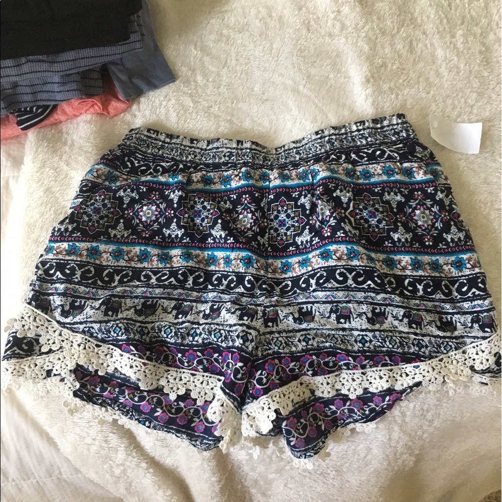 Flower Bermuda Shorts
