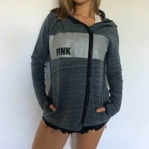 PINK Zip-up Sweatshirt