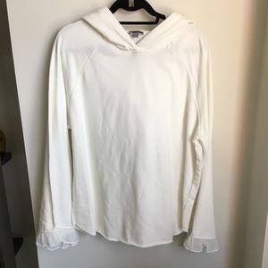 Chelsea28 Ruffle Bell Sleeve Hoodie