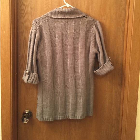 3/4 length sleeve cardigan - Picture 2 of 2