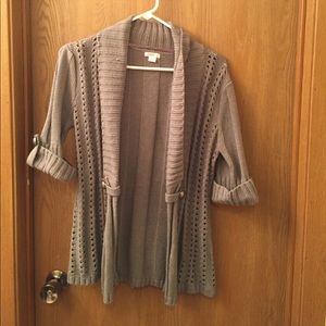 3/4 length sleeve cardigan