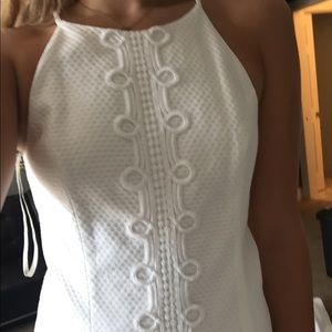 Lily Pulitzer white dress tank