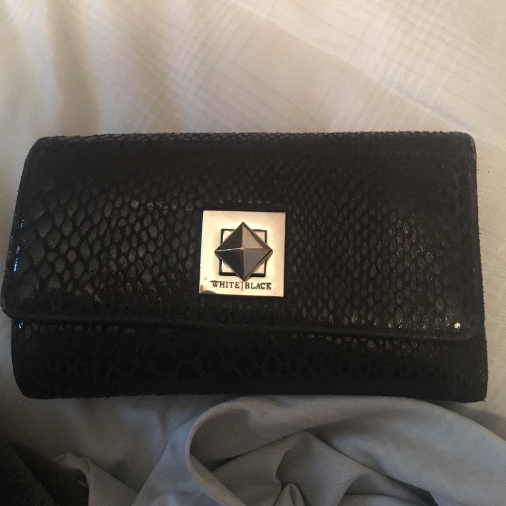 Black Snakeskin Wallet