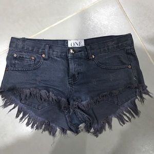 One Teaspoon denim shorts