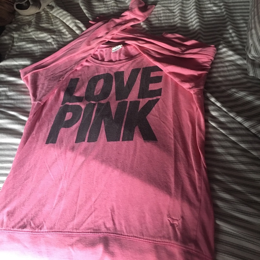 Comfy long sleeve "LOVE PINK" shirt