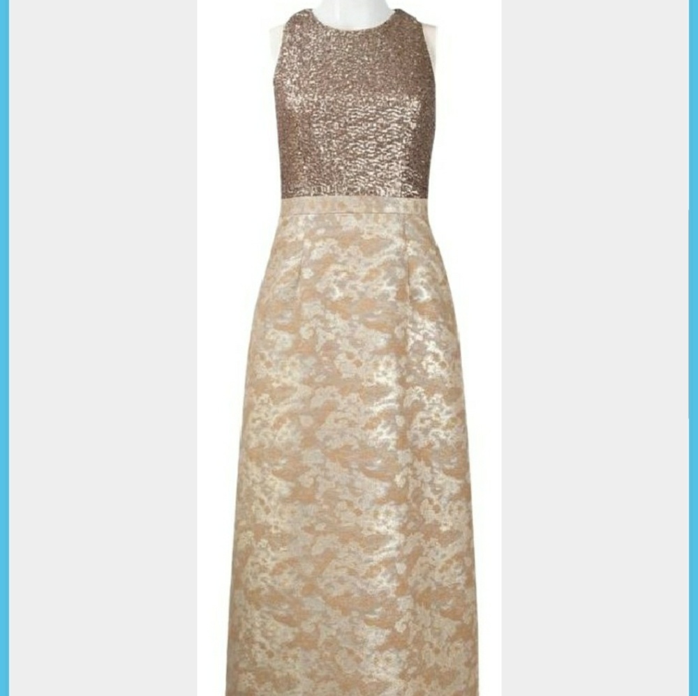 Aidan by Aidan Mattox Womens Sequined/Jacquard