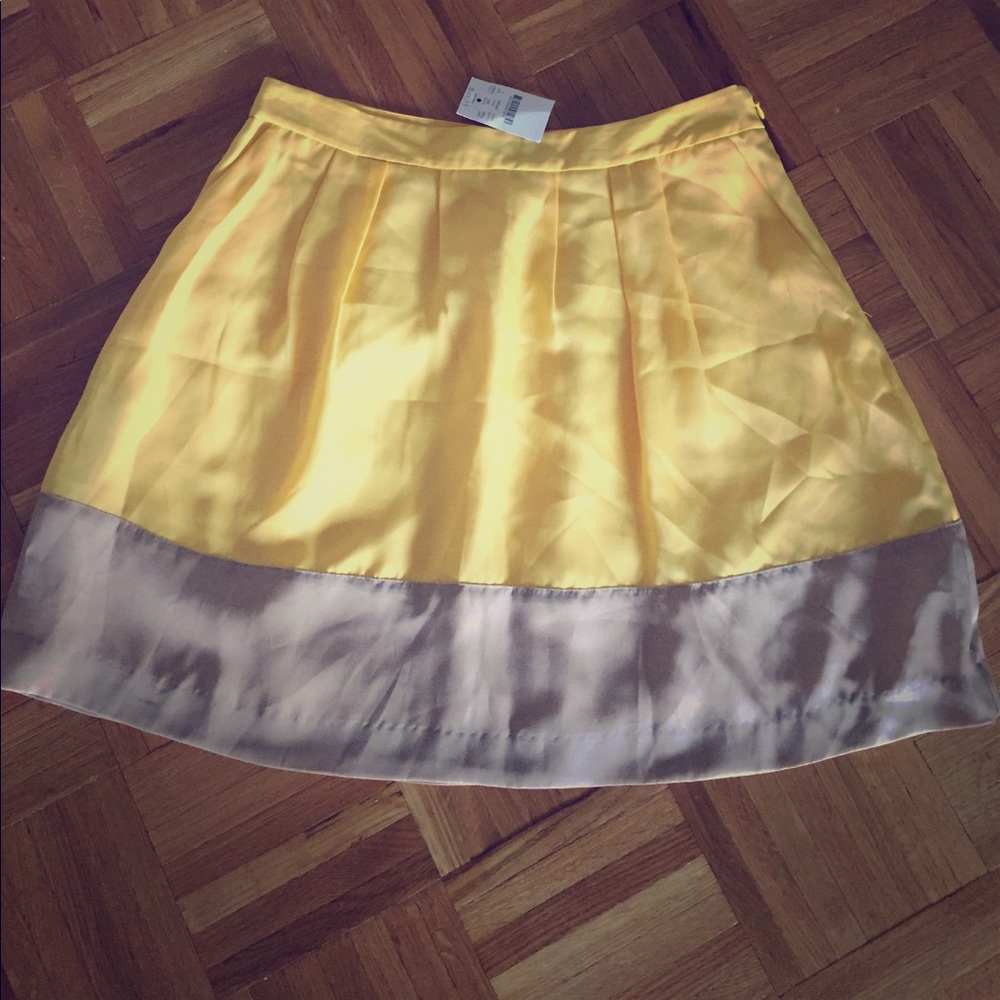 J Crew Factory Pleated Skirt