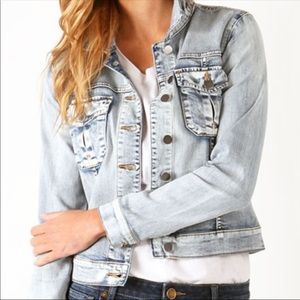 NWT Amelia Denim Jacket Sweet Wash Kut from Kloth