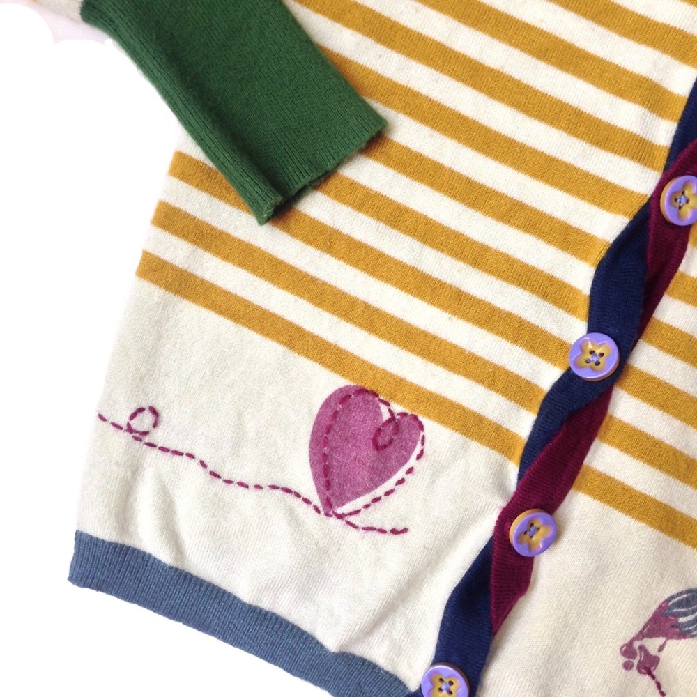 MATILDA JANE • Paint By Numbers Old Gold Cardigan Sweater - Picture 7 of 7