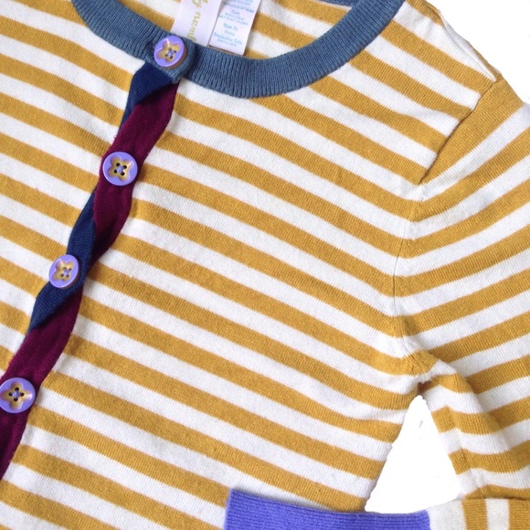 MATILDA JANE • Paint By Numbers Old Gold Cardigan Sweater - Picture 4 of 7