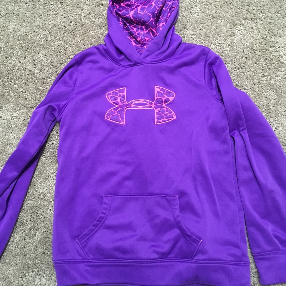 Under armour hoodie girls L