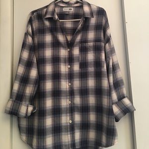 Old Navy Sz Lrg Plaid Shirt