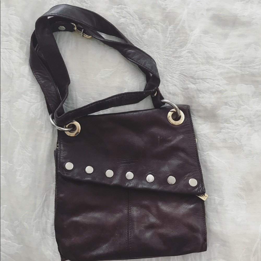 Hammitt Crossbody Dark Purple Leather Purse