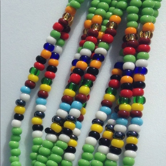 No Brand Multi Color Beaded Necklace - Picture 8 of 8