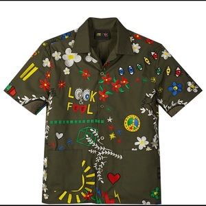 Adidas/ Pharrell Williams Embroidered shirt
