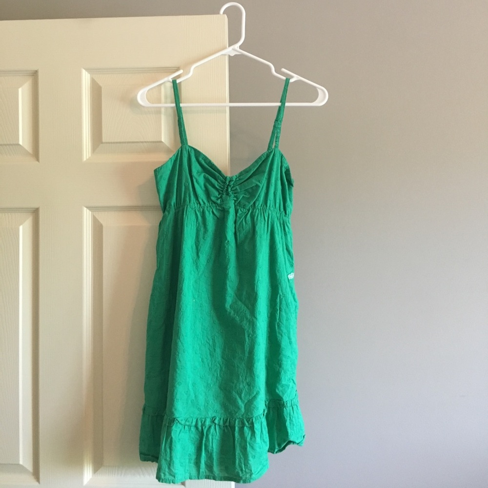 Green dress