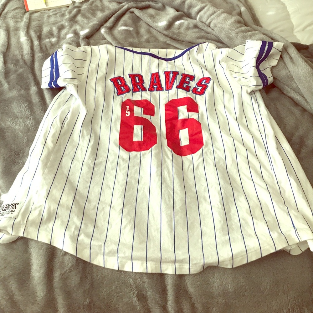Victoria Secret Pink Atlanta braves jersey