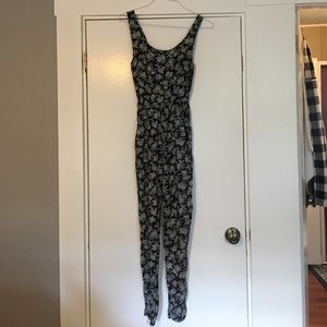 forever 21 floral jumpsuit
