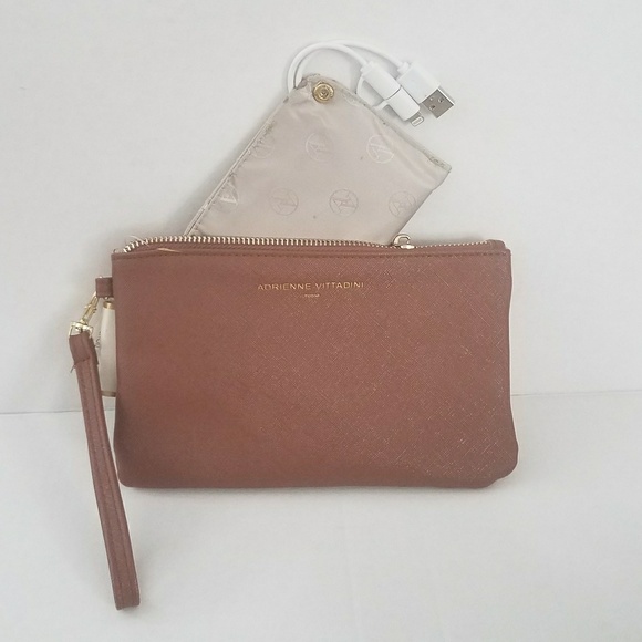 Adrienne Vittadini Charger Wristlet - Picture 2 of 3