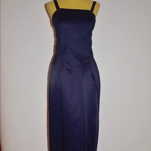 Navy elegant -simple gown