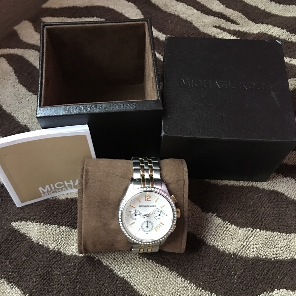 Michael Kors two-tone ladies watch