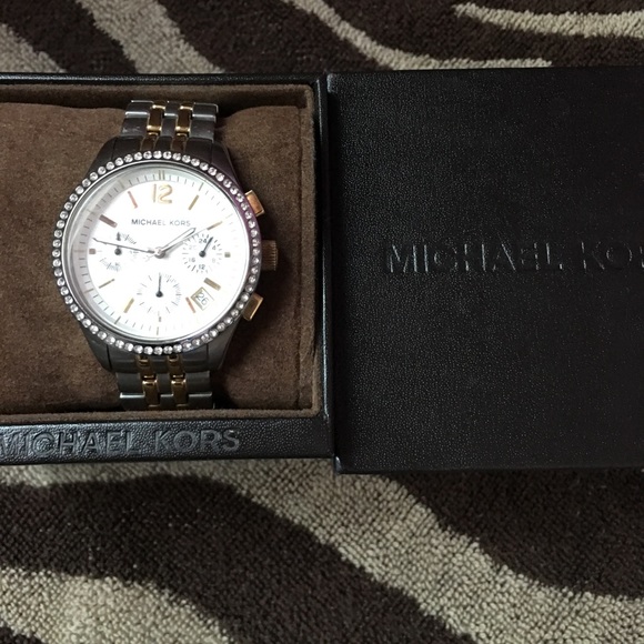 Michael Kors two-tone ladies watch