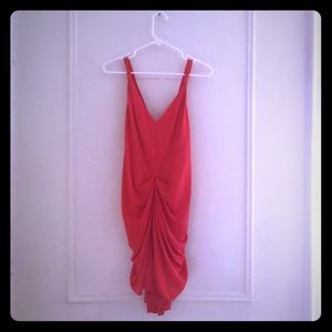 Orange Coral Cocktail dress