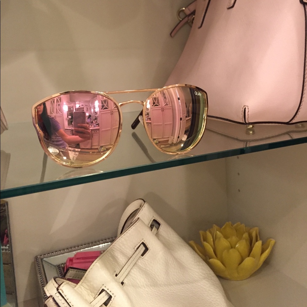 Quay "cherry bomb" glasses. Never worn