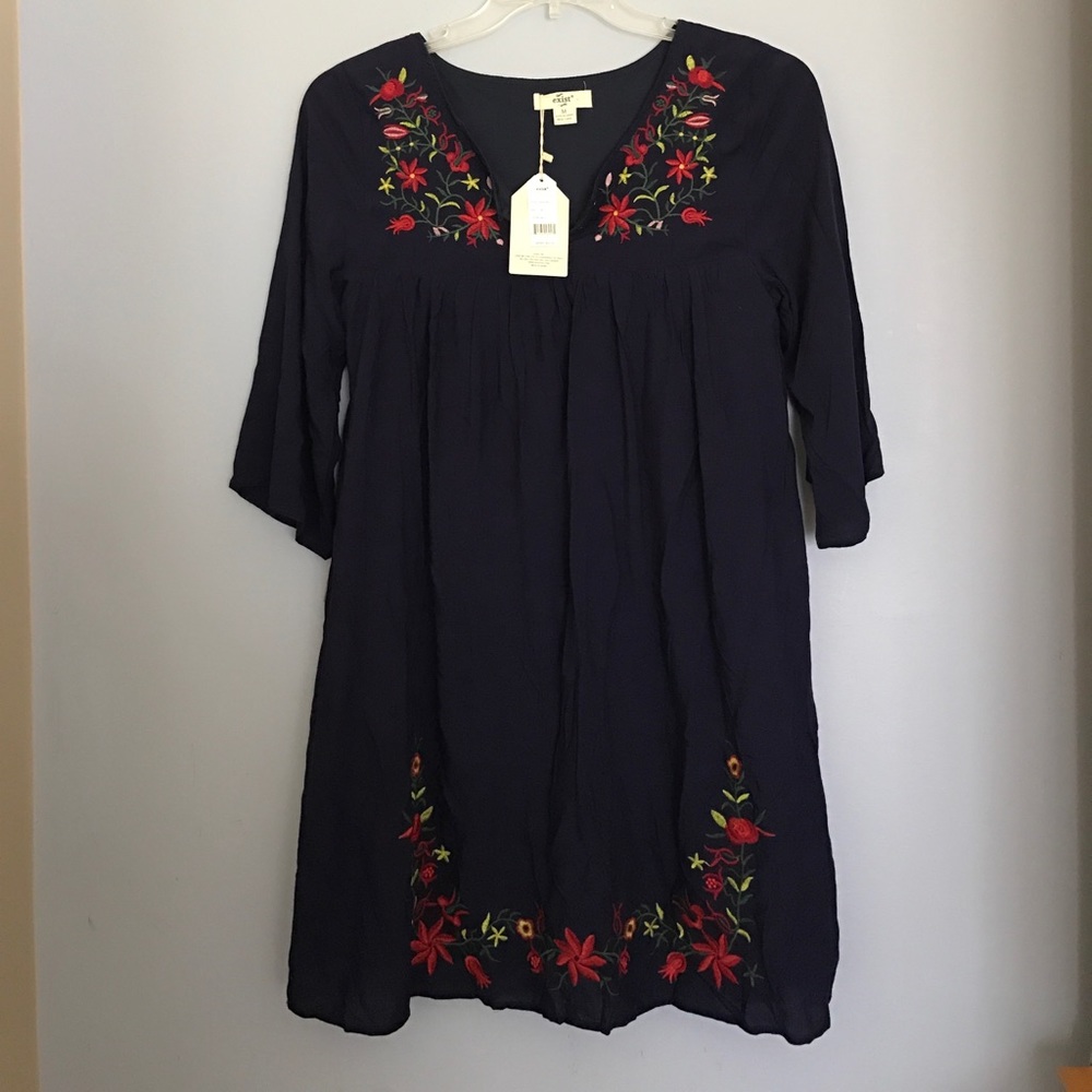 Exist women's sz medium Long sleeve dress
