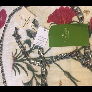 Chain belt w/hanging bow m/l