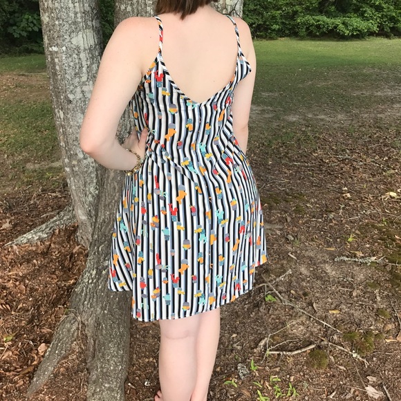 Cactus Print Slip Dress - Picture 6 of 7