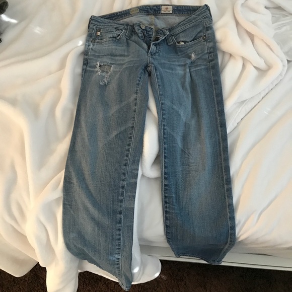 AG cropped skinny jeans - Picture 1 of 1