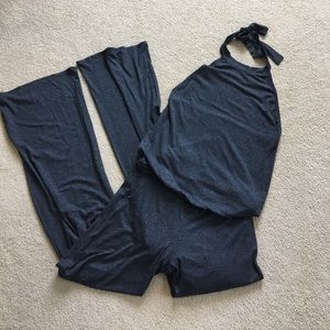 Gray Jumpsuit