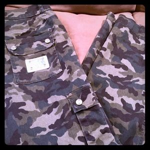 Camo cargo pants