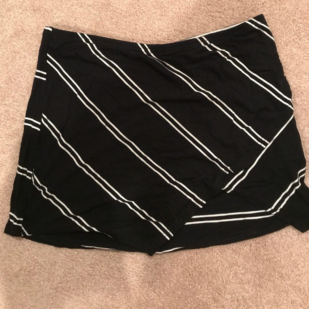 Striped skort