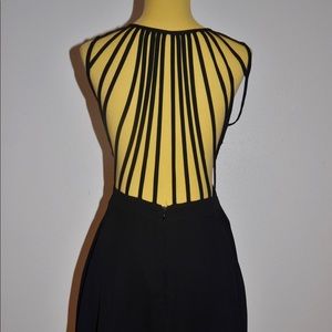 Little black dress. Straps back