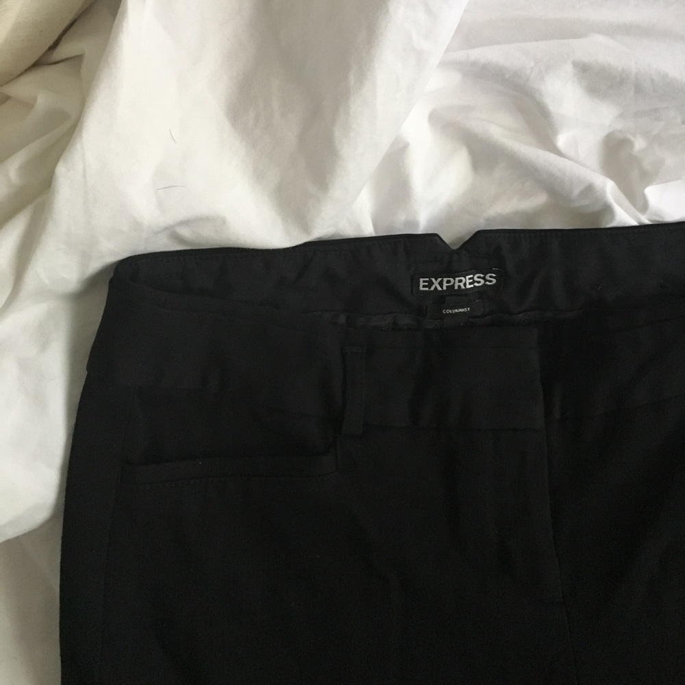 Express Columnist Black Dress Pants