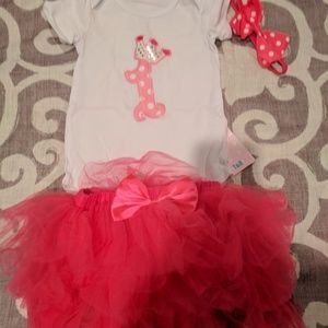 Baby girl 1st Birthday outfit