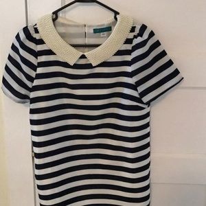 Pearl Peter Pan collar blouse