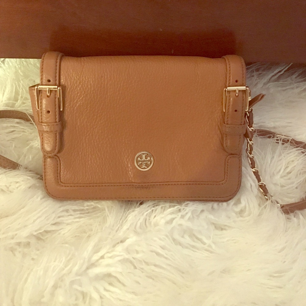 Authentic Tory Burch mini shoulder bag.