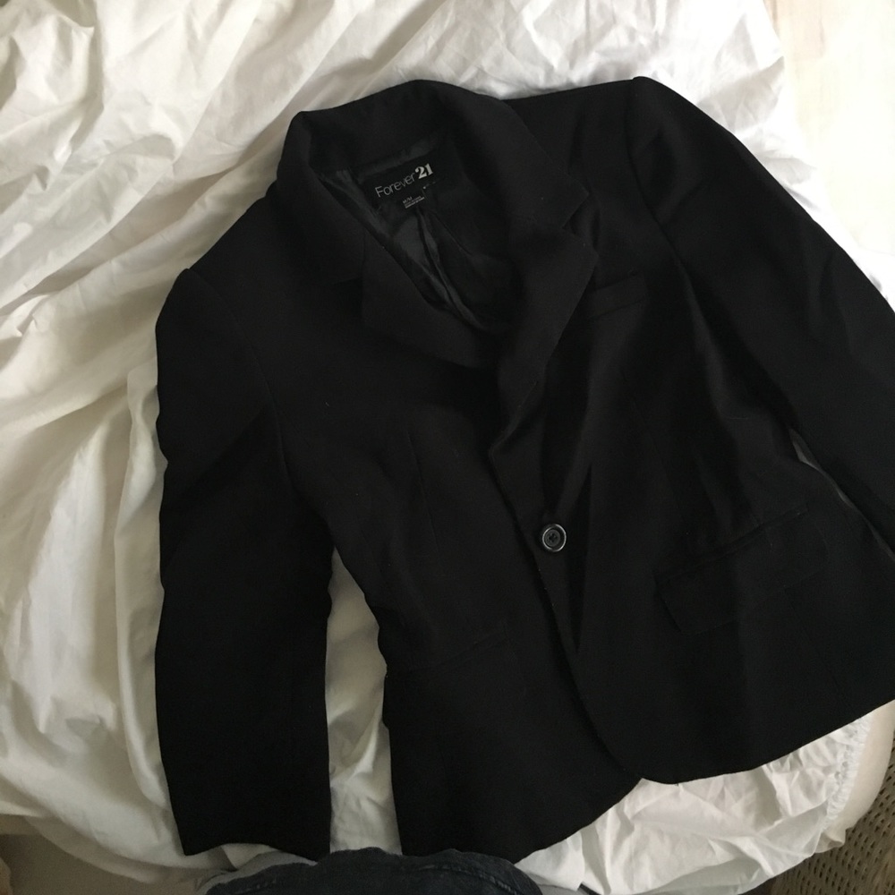 Forever 21 Black Blazer